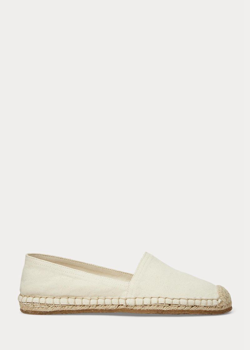 RRL サンダル レディース 白 キャンバス Espadrille FAYBW1542